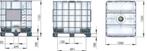 Gratis ibc container vat zonder pallet, Ophalen, Gebruikt, Kweekbak