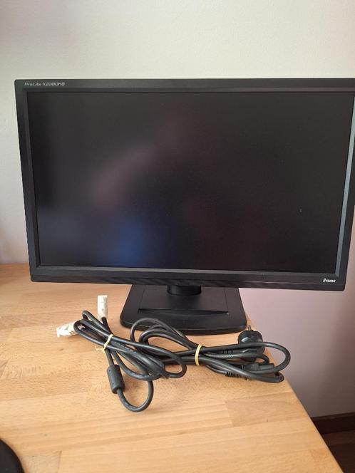 aangeboden iiyama monitor, Computers en Software, Monitoren, Gebruikt, 60 Hz of minder, IPS, Full HD, 5 ms of meer, Ophalen