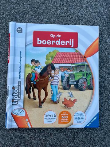 Tiptoi boek Op de boerderij van Ravensburger beschikbaar voor biedingen