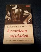 Accordeonmisdaden, auteur E.Annie Proulx, 1996, vakantieboek, Gelezen, Proulx, Ophalen of Verzenden, Amerika