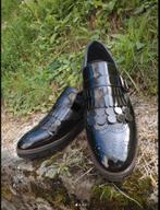 Maripé zwart lak leer loafers instappers maat 38,5, Ophalen of Verzenden, Zo goed als nieuw, Zwart, Instappers