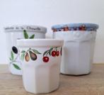 Pillivuyt jam/tapenade potten, vintage, Antiek en Kunst, Ophalen of Verzenden