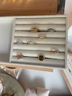 Partij stainless steel  sieraden, Ophalen of Verzenden, Nieuw, Goud, Overige materialen