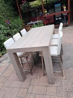 Tafel/Bartafel/Eettafel Steigerhout Super stevig en solide!, Ophalen of Verzenden, Gebruikt, Steigerhout, Eettafel
