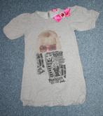 Grijze Barbie jurk, mt 140, merk Disney Barbie, Kinderen en Baby's, Kinderkleding | Maat 140, Meisje, Barbie, Ophalen of Verzenden