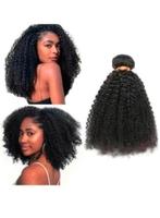 Afro curly 30 cm. Onbewerkt menselijk haar. Nieuw, Sieraden, Tassen en Uiterlijk, Uiterlijk | Haarverzorging, Ophalen of Verzenden