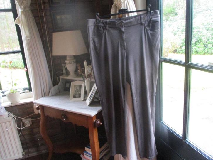 mj/SAMOON/broek/maat 48/STRETCH, Kleding | Dames, Grote Maten, Zo goed als nieuw, Broek of Spijkerbroek, Groen, Verzenden