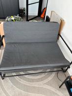 IKEA Slaapbank - Grijs/Zwart, Ophalen, Gebruikt, Grijs, 190 cm of minder