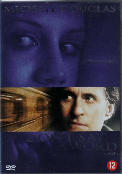 2de hands: Don't say a word - DVD, Cd's en Dvd's, Dvd's | Thrillers en Misdaad, Zo goed als nieuw, Actiethriller, Vanaf 12 jaar