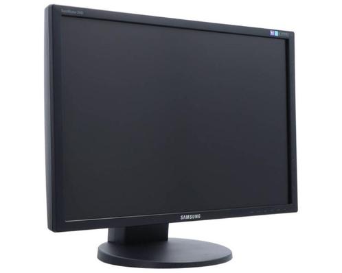Samsung 2443BW 24" monitor, Computers en Software, Monitoren, Gebruikt, 60 Hz of minder, DVI, HDMI, VGA, Draaibaar, Kantelbaar