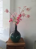 Super mooie vaas DutZ evt met bloemen, Ophalen, Minder dan 50 cm, Groen, Glas