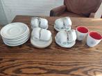 Gratis Glazen, Kopjes, Schotels & Gebaksbordjes, Ophalen, Gebruikt, Glas, Bord(en)