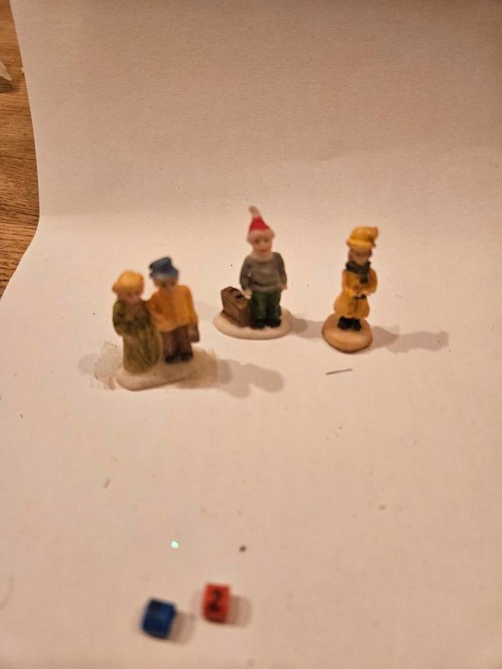 Typisch Hollands kerstdorp accessoires poppetjes lemax, Diversen, Kerst, Zo goed als nieuw, Ophalen
