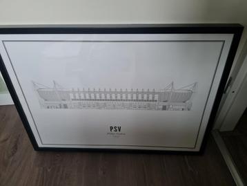PSV poster in lijst (Wijck) beschikbaar voor biedingen
