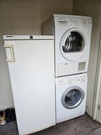 Bosch Maxx 6 wasmachine condensdroger en Liebherr koelkast, Witgoed en Apparatuur, Was-droogcombinaties, 85 tot 90 cm, Gebruikt