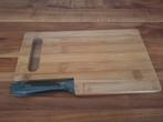 Houtensnijplankje met mesje, Ophalen of Verzenden, Nieuw
