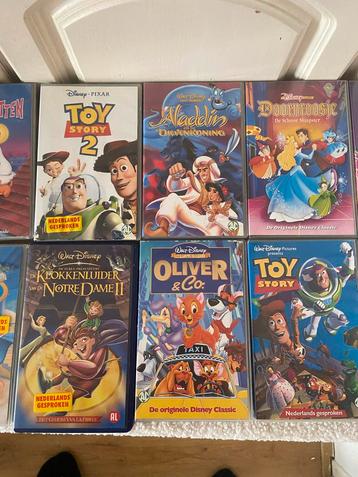 10 Disney VHS Videobanden - Klassiekers! beschikbaar voor biedingen
