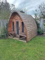 buiten sauna, Ophalen, Zo goed als nieuw, Fins of Traditioneel, Complete sauna