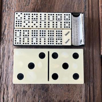 Vintage dominospel, Peri, 56 stenen, kunststof beschikbaar voor biedingen