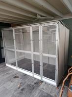 Aluminium voliere, Ophalen of Verzenden, Aluminium, Volière