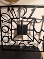 Nieuwe klok! LW Collection Klok 80 cm, Ophalen, Nieuw, Analoog, Wandklok