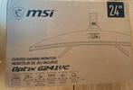 MSI Optix G241VC Curved Gaming Monitor, Computers en Software, Monitoren, HDMI, Curved, VA, Nieuw