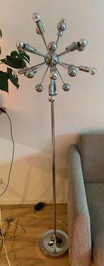 Stijlvolle Sputnik Vloerlamp vintage kamer lamp, Ophalen, Zo goed als nieuw, Metaal, 150 tot 200 cm