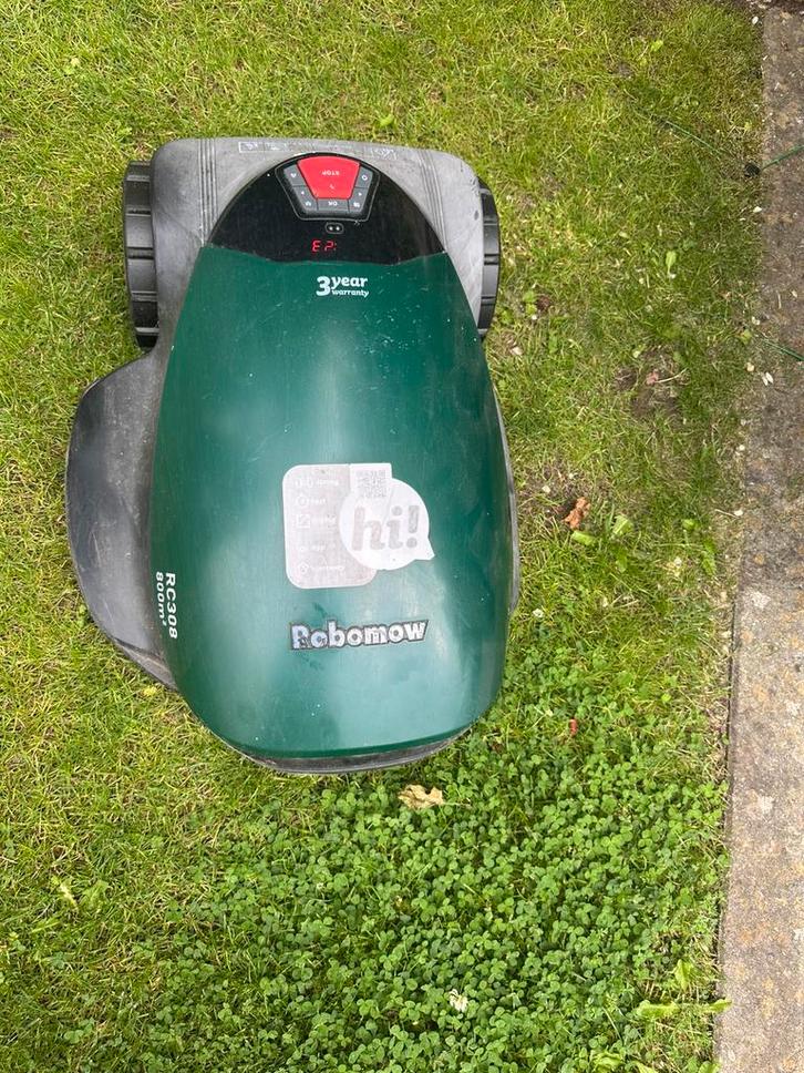 Robomow RC308 800m2, Tuin en Terras, Robotmaaiers, Gebruikt, Meer dan 25 cm, Met regensensor, Bestuurbaar via app, Ophalen of Verzenden