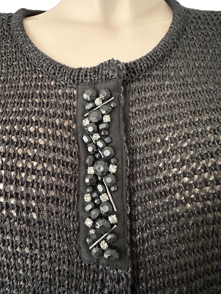 Luisa Cerano vest M, Kleding | Dames, Truien en Vesten, Maat 38/40 (M), Zwart, Ophalen of Verzenden, Zo goed als nieuw