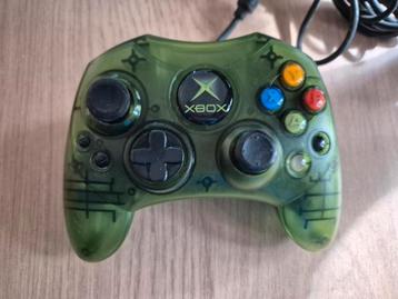 Xbox Original Controller Groen Transparant beschikbaar voor biedingen