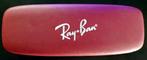 Ray-Ban Harde Brillenkoker Bordeaux Rood., Ophalen of Verzenden, Gebruikt, Rood, Ray-Ban