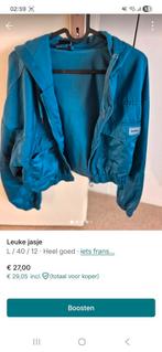 Iets frans jasje, Kleding | Heren, Ophalen of Verzenden, Zo goed als nieuw, Blauw