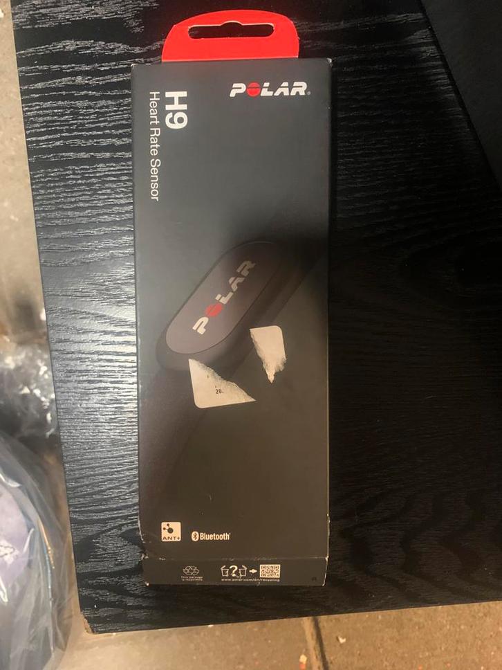 Polar H9 Hartslagsensor - Nieuwstaat, Sport en Fitness, Hartslagmeters, Zo goed als nieuw, Polar, Met borstriem, Ophalen of Verzenden