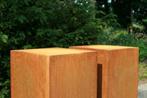 Cortenstalen Sokkel 100x40x40cm LxBxH. CK32, Vantielnl@gmail.com, Nieuw, Ophalen of Verzenden, Vantieltuinen