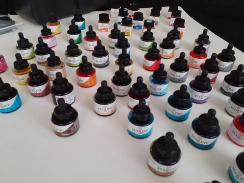 Ecoline complete set kleuren met veel extra's, Hobby en Vrije tijd, Schilderen, Zo goed als nieuw, Overige typen, Ophalen of Verzenden