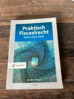 M.P. Damen - Praktisch fiscaalrecht 2022-2023 incl. werkboek, Zo goed als nieuw, M.P. Damen, Alpha, HBO