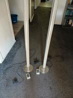2x Moderne Staande Lampen met Afstandsbediening, Huis en Inrichting, Lampen | Vloerlampen, Ophalen, 100 tot 150 cm, Zo goed als nieuw