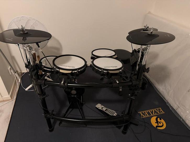 Millenium MPS-750 E-Drumstel, Muziek en Instrumenten, Drumstellen en Slagwerk, Gebruikt, Overige merken, Elektronisch, Ophalen