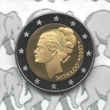 Monaco KOPIE 2 euro 2007 "Grace Kelly"  beschikbaar voor biedingen