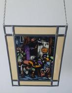 Glas Lood Vintage, Doe-het-zelf en Verbouw, Glas en Ramen, Ophalen of Verzenden, Zo goed als nieuw, Minder dan 80 cm, Minder dan 80 cm