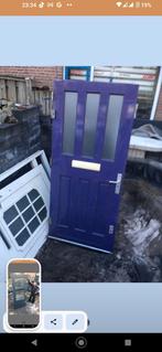 Voordeur 2.06, Doe-het-zelf en Verbouw, Deuren en Horren, Gebruikt, 80 tot 100 cm, Ophalen of Verzenden, Buitendeur