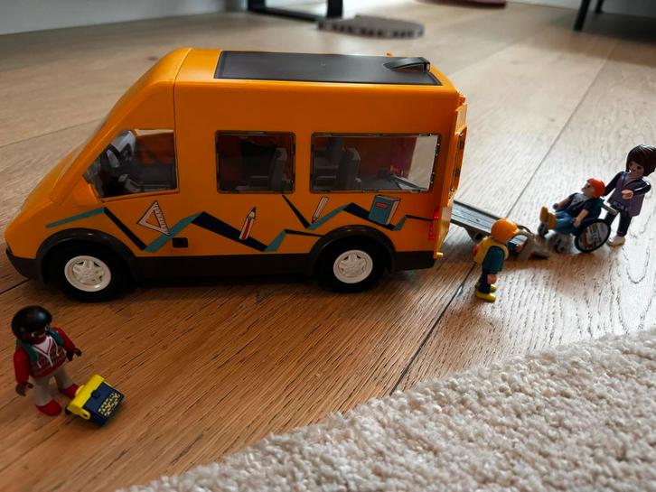 PLAYMOBIL City Life Schoolbus 9419, Kinderen en Baby's, Speelgoed | Playmobil, Gebruikt, Complete set, Ophalen of Verzenden