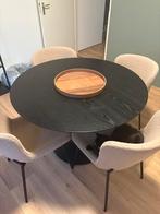 Ronde eettafel, Huis en Inrichting, Ophalen, Gebruikt, 100 tot 150 cm, Rond