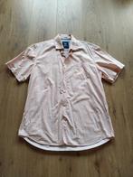 leuk zalm/wit kleurig overhemd merk Lerros valt als XL, Lerros, Overige kleuren, Verzenden, Zo goed als nieuw