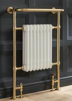 2x Heritage Baby Clifton Radiator - Vintage Goud/prijs p st, Ophalen, Radiator, Zo goed als nieuw, 60 tot 150 cm