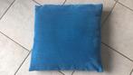 Blauw kussen vierkant, Ophalen of Verzenden, Zo goed als nieuw, Blauw, Vierkant