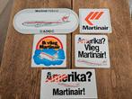 Martinair stickers, Ophalen of Verzenden, Zo goed als nieuw, Overige typen
