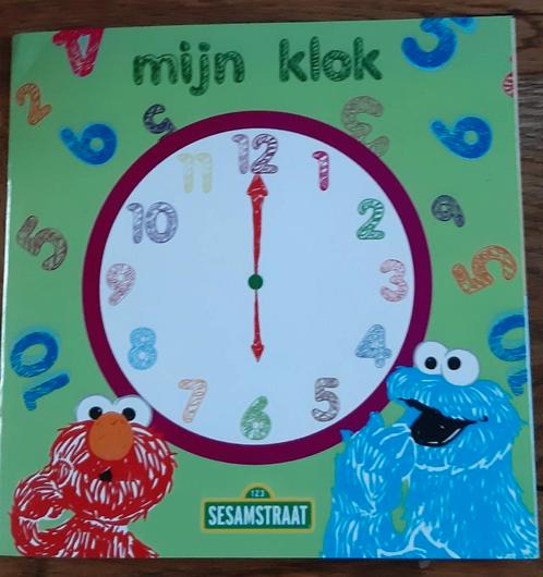 Leren klokkijken met Bert en Ernie uit Sesamstraat, Boeken, Kinderboeken | Kleuters, Nieuw, Ophalen of Verzenden