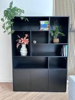 Buffetkast Madrid | Zwart, Ophalen, Overige materialen, 100 tot 150 cm, 150 tot 200 cm