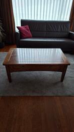 Houten Salontafel met Lade, Huis en Inrichting, Ophalen, Gebruikt, 100 tot 150 cm, 50 tot 100 cm